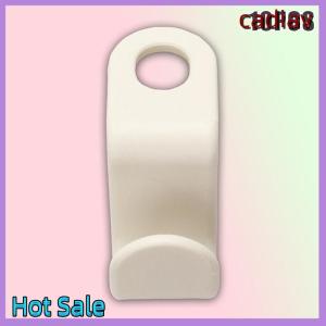 cadiav ตะขอแขวนเสื้อผ้า10ชิ้นตะขอเกี่ยวเสื้อผ้าที่แขวนในบ้านตะขอเกี่ยวแบบซ้อนได้พลาสติกหนาตะขอเกี่ยวเสื้อผ้า