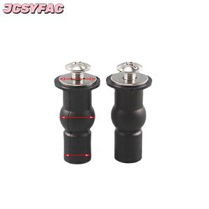 JCSYFAC 2pcs M5 nhà vệ sinh chỗ vít Nut Bìa nắp đầu sửa chữa mù lỗ phù hợp Bộ dụng cụ phụ kiện phòng tắm thay thế nhà vệ sinh chỗ vít