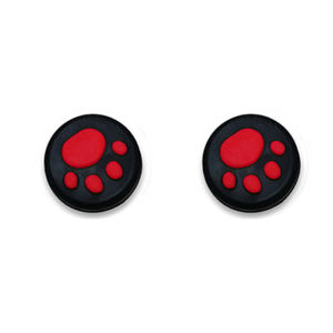 BLUEKAKA Nắp Kẹp Ngón Tay Cái Móng Vuốt Mèo Nắp Bảo Vệ Cần Điều Khiển JoyCon Bằng Silicon Hộp Đựng Cần Điều Khiển Ngón Tay Cái Cho Nintendo Switch Phụ Kiện