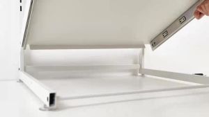 Space-Saving 2-Tier Kitchen Storage Rack Carbon Steel Countertop Organizer Shelf
