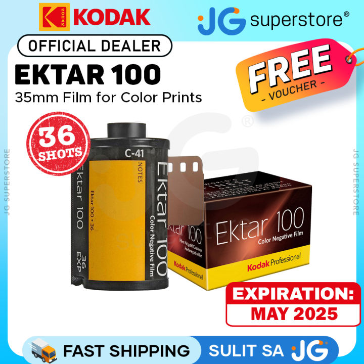 KODAK EKTAR 100 35mm 100 ISO Color Negative Film with 36 Exposure