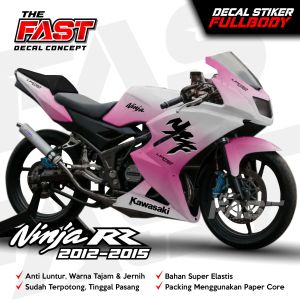 TERBARU Stiker Ninja 150 RR new Bunglon Custom Fullbody 2012 - 2015  Stiker Variasi Kawasaki Ninja RR Baru Decal Ninja Kips Fullbody Decal Sticker Striping Variasi Ninja RR 150 New 2 Tak 2012-2017 Motif Bunglo 2012 - 2015 - Ninja RR New 2Tak - Super Kips