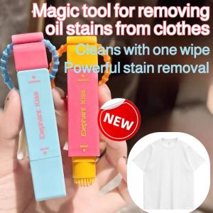 ⚡Powerful Stain Removal⚡ Magic Tool for Removing Oil Stains from Clothes Super Strong Stain Removal One Wipe Cleans Oil and Milk Stains on White Clothes Are Rejuvenated Stain Remover Pen去污笔