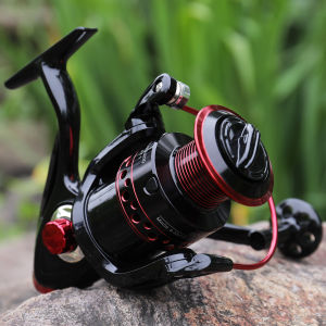 Sougayilang Pengiriman Indonesia COD Dalam Stok Hot Sale Fishing Reels 13 + 1BB Gear Ratio 5.2:1 2000-7000 Series Aluminium Spool Spinning Fishing Reel Untuk Reel Pancing Air Asin