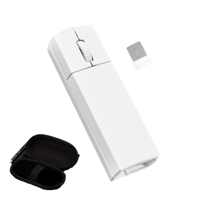 Xách Tay 3 Thiết Bị Chuột không dây 2.4G Bluetooth-Tương Thích Hai Chế Độ USB C sạc nhanh Silents Nhấp Chuột Du Lịch túi lưu trữ