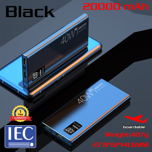 🔥🔥【SG Ready Stock】10000mAh 4 Cables Full Capacity Mini Powerbank Dual USB Portable Fast Charging Digital Power Bank 充电宝