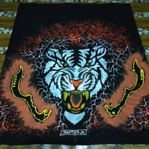 sarung lukis macan kujang | sarung siliwangi spesial edition bahan katun spesial proses hand made