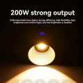 【Latest model】Ulanzi VL-200Bi 200W V-Mount Video Light Wireless Control, CRI 95+ Adjustable 2700K-6500K CCT for Livestreaming. 