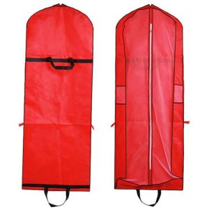 ️️️ 【FREE Shipping+COD】Large for Wedding Dress Dust Cover Zipper Gown Dustproof Cover Storage Bag Foldable Garment Clothes Case Protector LZC-Dress-Dust-Cover-Black