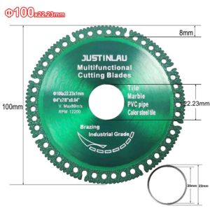 100mm Diamond Cutting Mata Gerinda Pisau Gerinda Kaca Keramik Glass Cutting Disk Cakram Pemotong Kaca