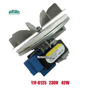 High Temperature Smoke Exhaust Induced Draft YJF-6125 42W Fan Motor For Wood Burning Pellet Furnace Biomass Oven Heating Furnace