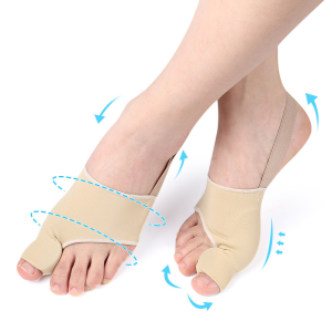 1Pair Toe Spreader Separator Bunion Hallux Valgus Corrector Silicone Feet Bone Thumb Adjuster Correction Pedicure Sock Straightener