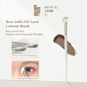 GUOXIAONIU Nose Shadow Brush Fan-shaped Contour Brush Multi-function Professional Makeup Brush Strong Powder Gripping