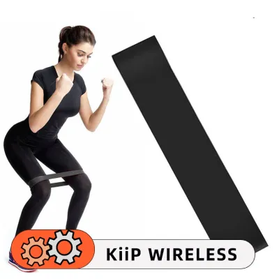 Set resistance band elastis untuk olahraga wanita pria 5 level berbeda cocok untuk latihan otot paha glutes dan bagian tubuh lain saat gym atau yoga