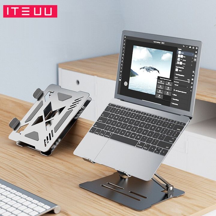 Adjustable Desktop Laptop Stand Notebook Aluminum Bracket Support