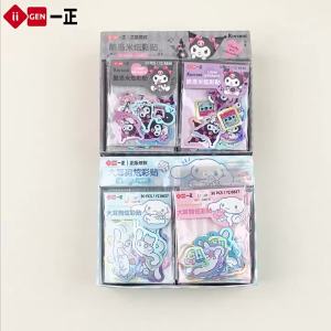 Sanrio  Stickers Japanese Kuromi Cinnamoroll Decal For Snowboard Laptop Luggage Car Fridge Cartoon Sticker birthday gift