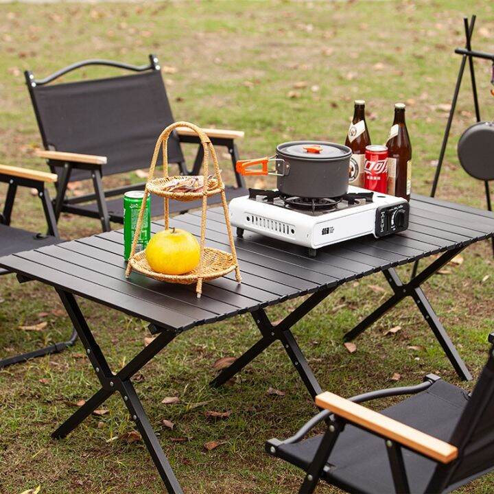 Portable picnic deals table with chairs