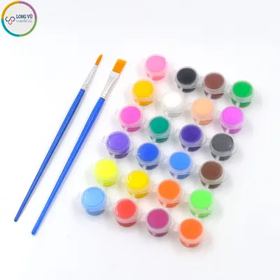 Bộ 12 Màu Vẽ ACRYLIC Làm Thủ Công Handmade (Tặng Kèm Bút Vẽ)