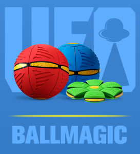 Magic UFO Flying Ball Throw Disc Ball with LED Light For Outdoor Kids Sports Ball  CTR