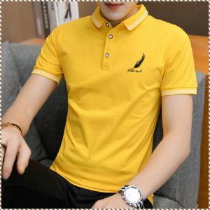 Short-sleeved Shirt Comfort Antistatic Casual Shirts Good Absorbency No Shrinkage not Easy to Pilling