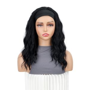 STARGOODS 16นิ้วค่ะ วิกผมสั้น การต่อผม สังเคราะห์สังเคราะห์สังเคราะห์ วิกผมแฟชั่น ขนปุยฟู ระบายอากาศได้ระบายอากาศ ผมลอนคลื่นน้ำ สำหรับผู้หญิง