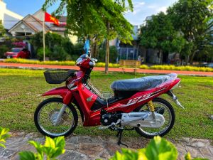 Tem rời Future xe đỏ - mẫu Wave 125 thái cao cấp không bay màu