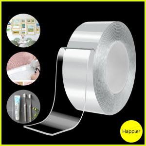 Băng Keo 2 Mặt Nano Dày 2mm Có Thể Tái Sử Dụng