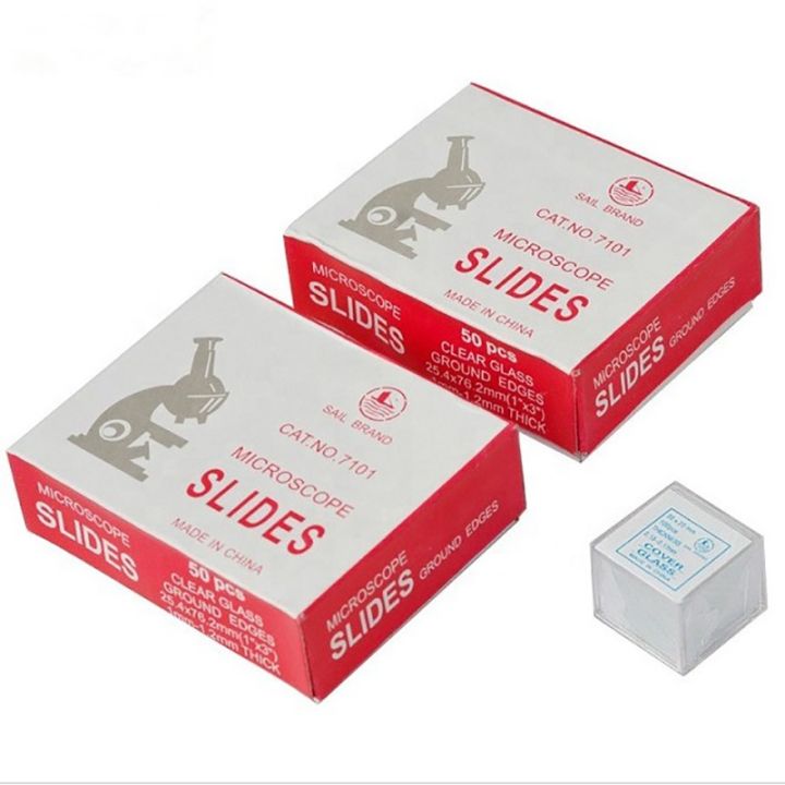 Sail Brand Microscope Slides 7101 1 Box / Object Glass / Kaca Preparat Mikroskop / Objek Objec