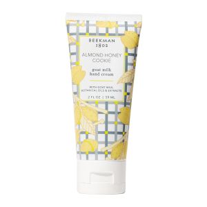 Beekman 1802 Goat Milk Hand Cream – Almond Honey Cookie – Scented – 2 oz – Moisturizing Hand Lotion for Dry Skin – Non-Greasy – Safe for Sensitive Skin – Cruelty Free