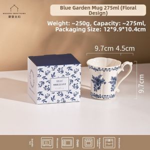 FCMODERN SWEETHOME    Underglaze Ceramic Mug for Milk and Coffee