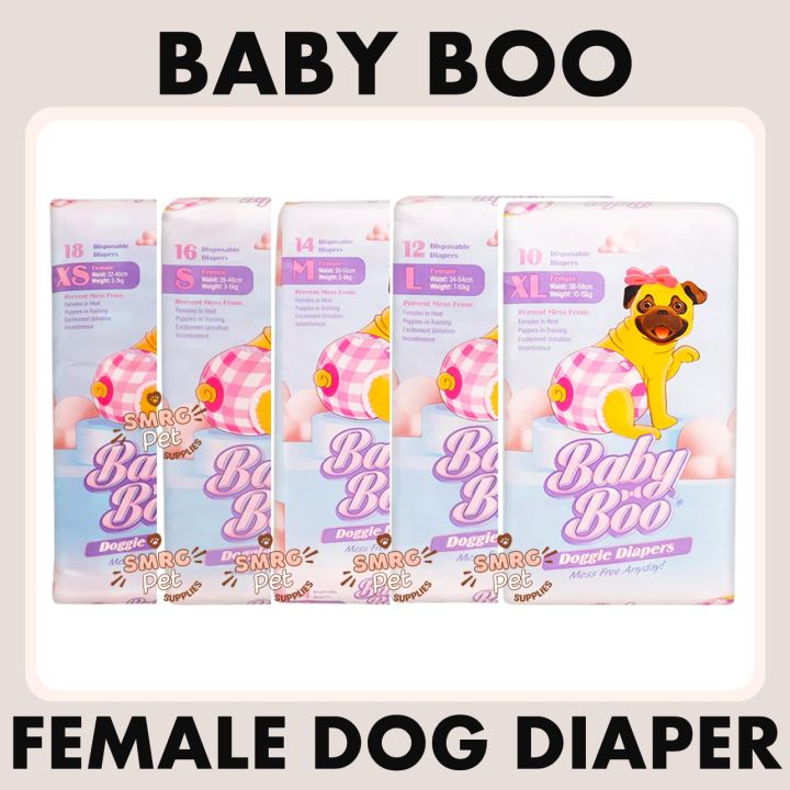 Baby Boo Female Wrap Disposable Diapers Training Pad Extra Small - Main Image