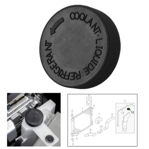 Coolant Reservoir Cap Car Coolant Bottle Reservoir Tank Cap Blue Fit for Infiniti Automobile Replacement