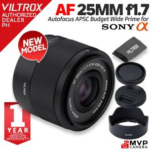 VILTROX NEW 25mm f1.7 AIR AF APSC Autofocus Wide Portrait Prime Lens Sony E mount Emount MVP CAMERA