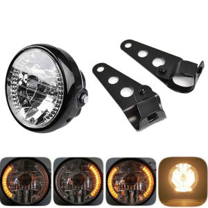 Wholesale Motorcycle Accessories   Suitable for Harley Cruise Prince 7 Inch Headlight   R Headlight Headlamp  LED Lamp