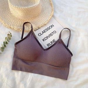 จัดส่งจากประเทศจีน [2025] สายสะพายข้ามขนาดใหญ่ U บราไม่มีสายหลัง บราไม่มีสายสำหรับสาวๆ พร้อมแผ่นรองหน้าอก บราแบบไม่มีสายหลังสำหรับผู้หญิง