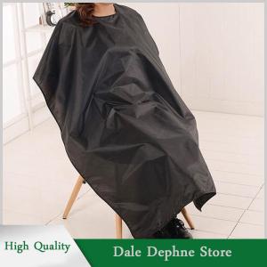 [Dale Dephne] ผ้ากันเปื้อนอเนกประสงค์สำหรับตัดผมตัดผม เสื้อคลุมสำหรับช่างทำผมตัดผมสีดำกันน้ำ