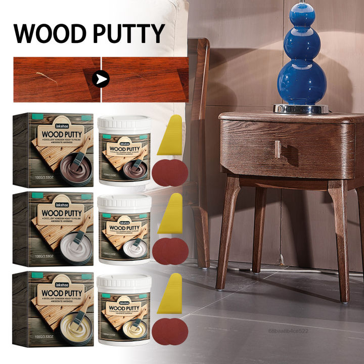 Latex Wood Filler Birch Kit Wood Floor Scratch Repair Kit for Crack ...