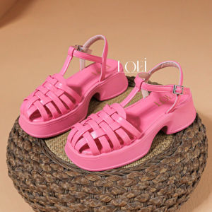 LOEI Rachel Sandal Anyam Casual Wanita Fashionable & Nyaman Dipakai 9983