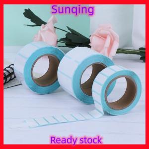 SQ Stationery [Flash Sale] 700ชิ้น ม้วนกาวฉลากความร้อนฉลากเปล่าพิมพ์โดยตรง