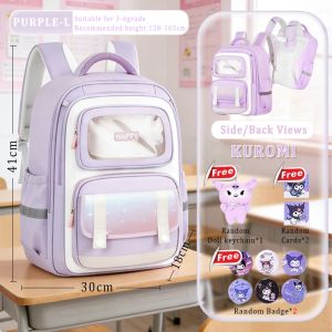 2026 Cartoon Waterproof Children School Bags For Kids Girls Boys Spine Protective Backpack For Kids