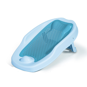 BABEDUO【Spot】 Baby Bathtub Bath Rack Newborn Bionic TPE Soft Rubber Net Bed Children Can Sit Lying Bathe Shower Support 0-18 Months