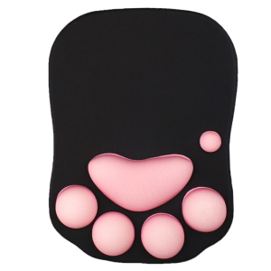 Kitten Claw chuột Pad với kê cổ tay thoải mái cho những người yêu mèo con chuột Silicone mat đáng yêu