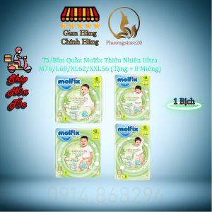 [Hoả TốcHCM] Bỉm Molfix Tã Quần Ultra/ Tã Dán Thiên Nhiên (Bibistore)
