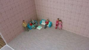 WH KAREN1 50/100pcs Model Building People Figures Plastic 1:200/1:100/1:150/1:75/1:50/1:30/1:25 Scale Passengers Train Scenery Mixed Color Colorful People