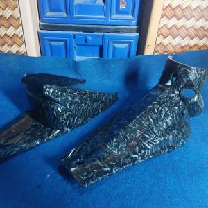 cover legshild tengah kontak dan cover tangki yamaha vega r new karbon forged