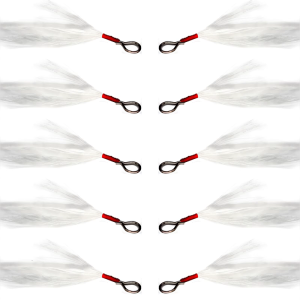 Câu cá muỗng mồi thu hút lông cho lưỡi câu 3 móc dễ dàng cài đặt lông lure Mặt dây chuyền Câu Cá Đồ Câu Cá