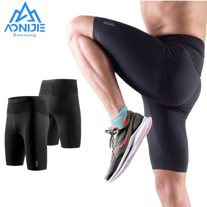 AONIJIE FM5120 Man Male Sports Quick Drying Compression Shorts Tight