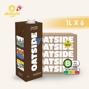 OATSIDE Chocolate Edition Oat Milk 1L X 6 (TETRA)