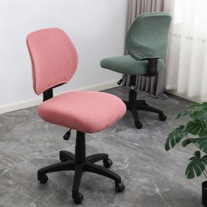 MINIYX Elastic Split Office Chair Cover Anti-dirty Breathable Gaming Chair Slipcover Modern Removable Lift Rotating Chair Cover for HomeOffice