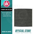 VIC XPower Carbon Cabin Air Filter AC-304EX for Mitsubishi Mirage 1.2 GLX 3A92,Xpander 4A91, Genuine Made in Japan. 